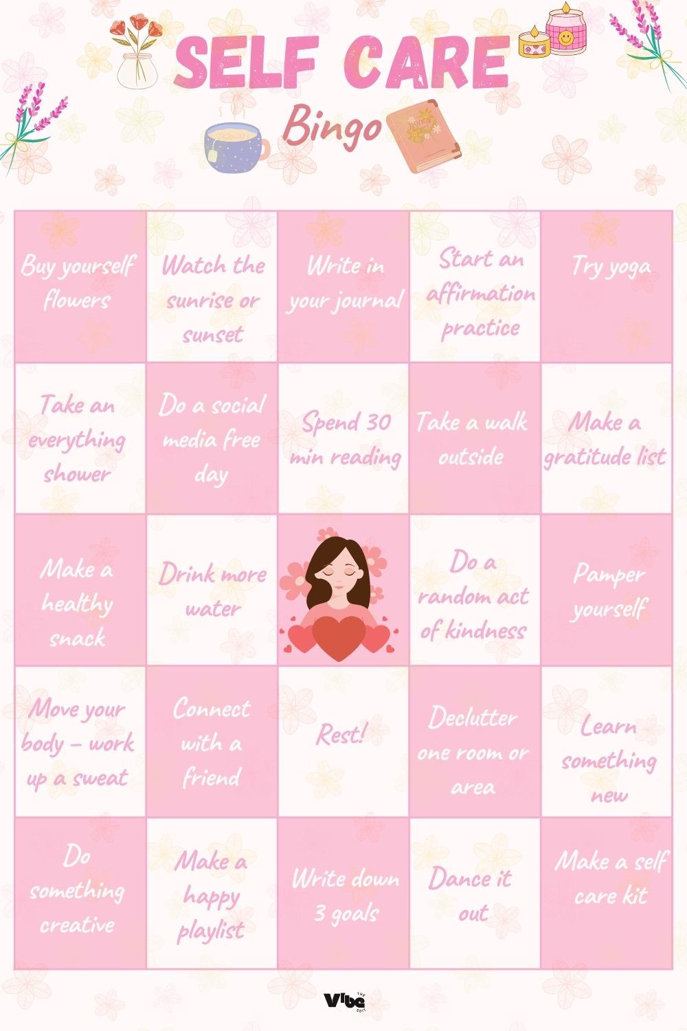 Self Care Bingo
