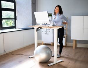 standing desk cable management