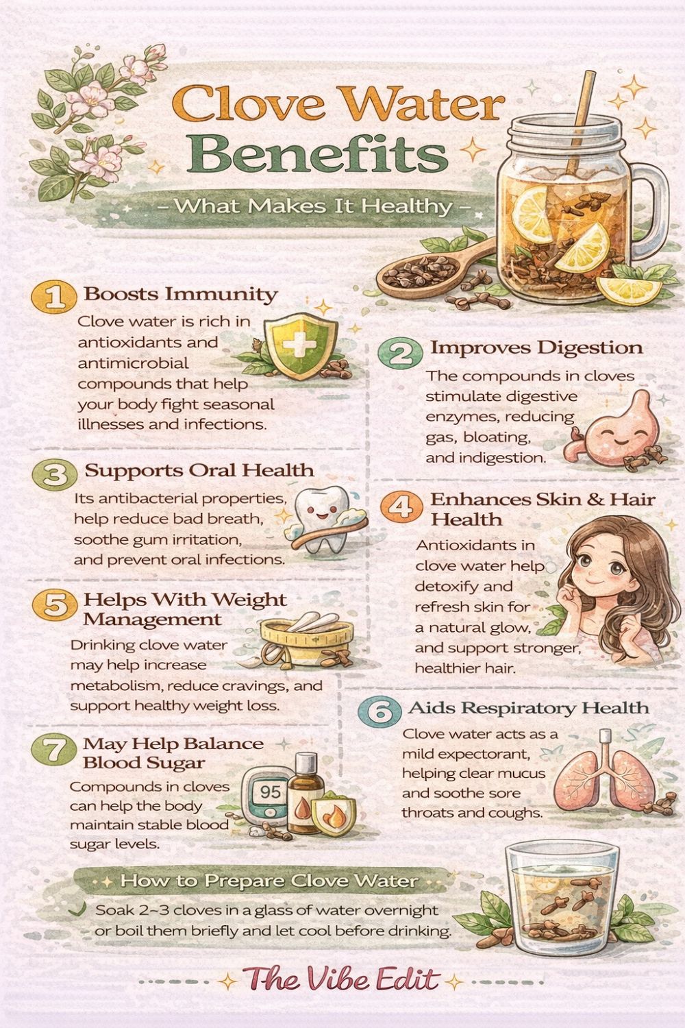 Clove Water Benefits