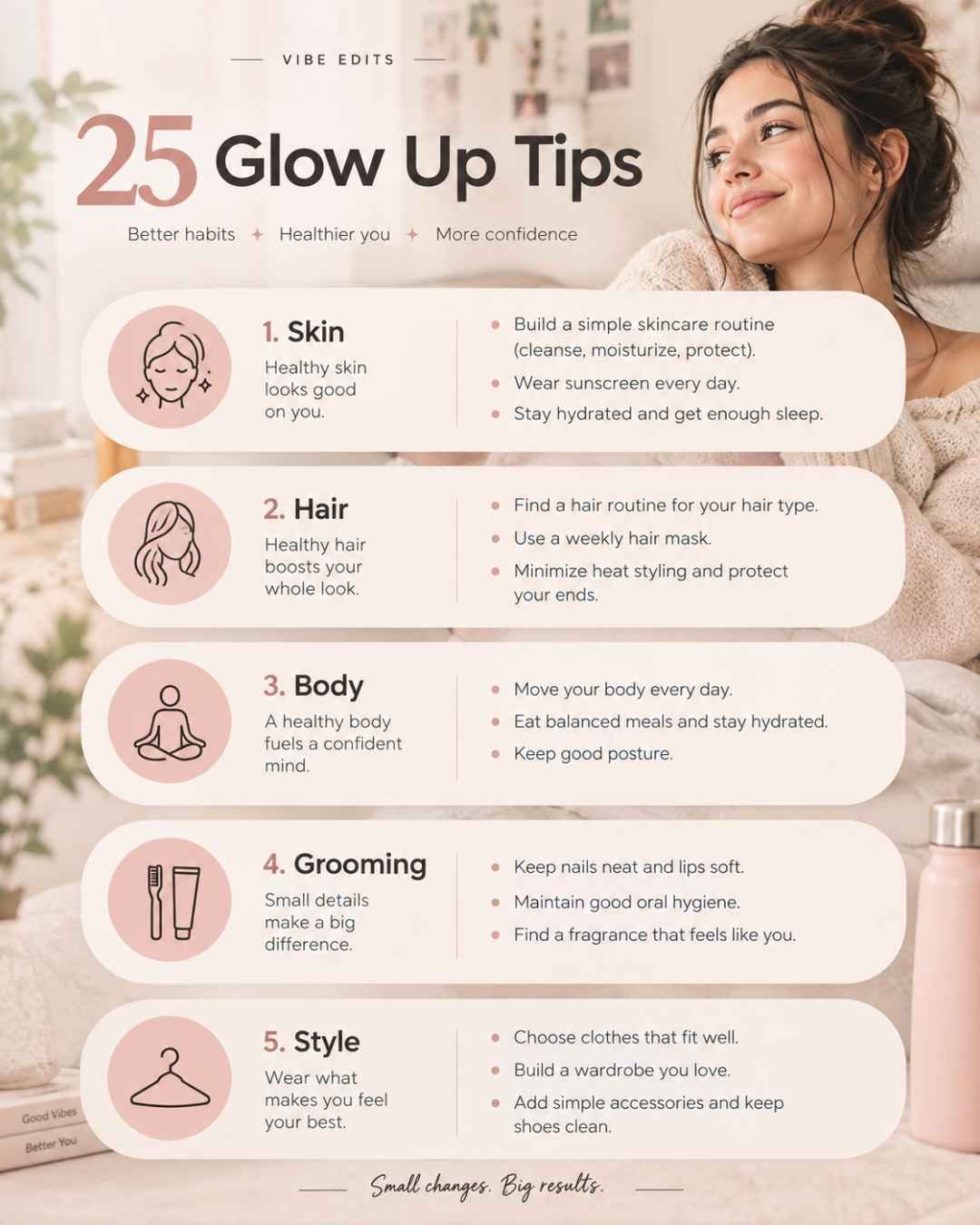 glow up tips