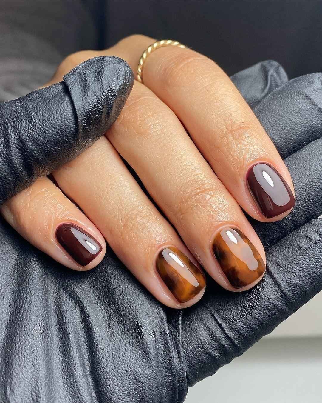 Short Fall Nail Designs