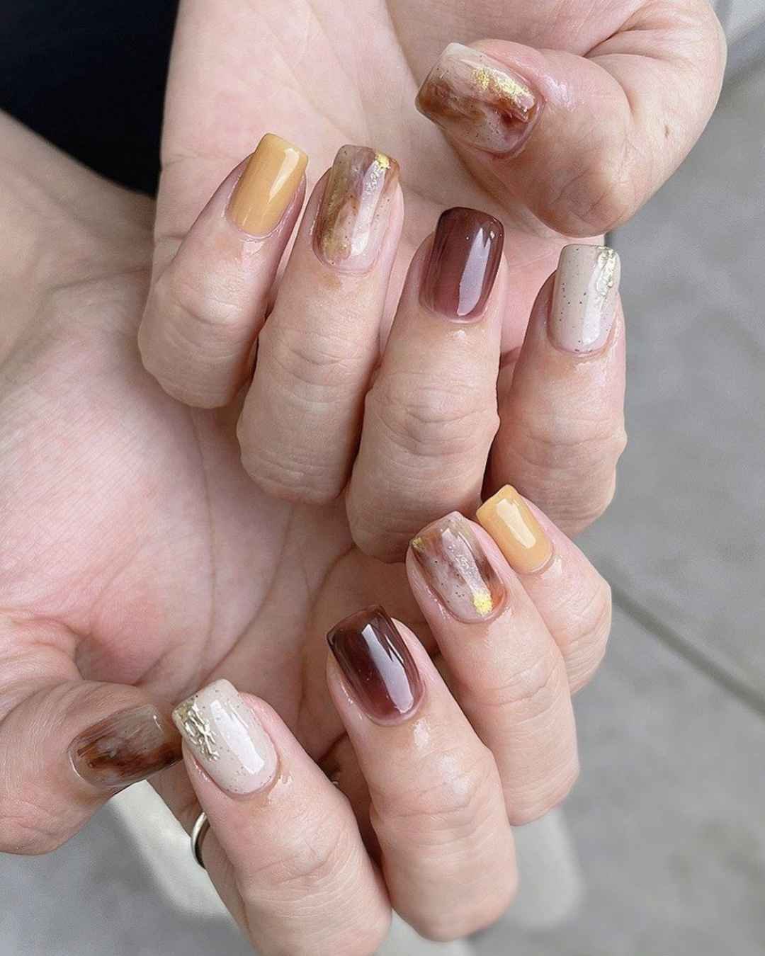 Short Fall Nail Designs
