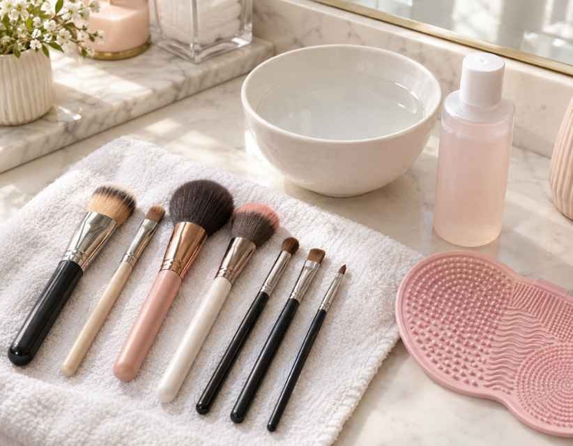 How to Clean Your Makeup Brushes