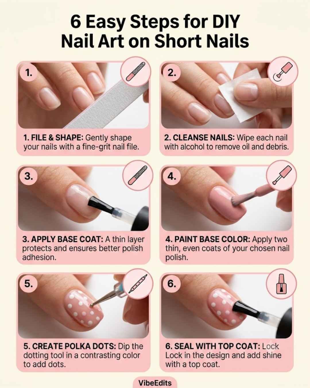 Nail Designs for Short Nails