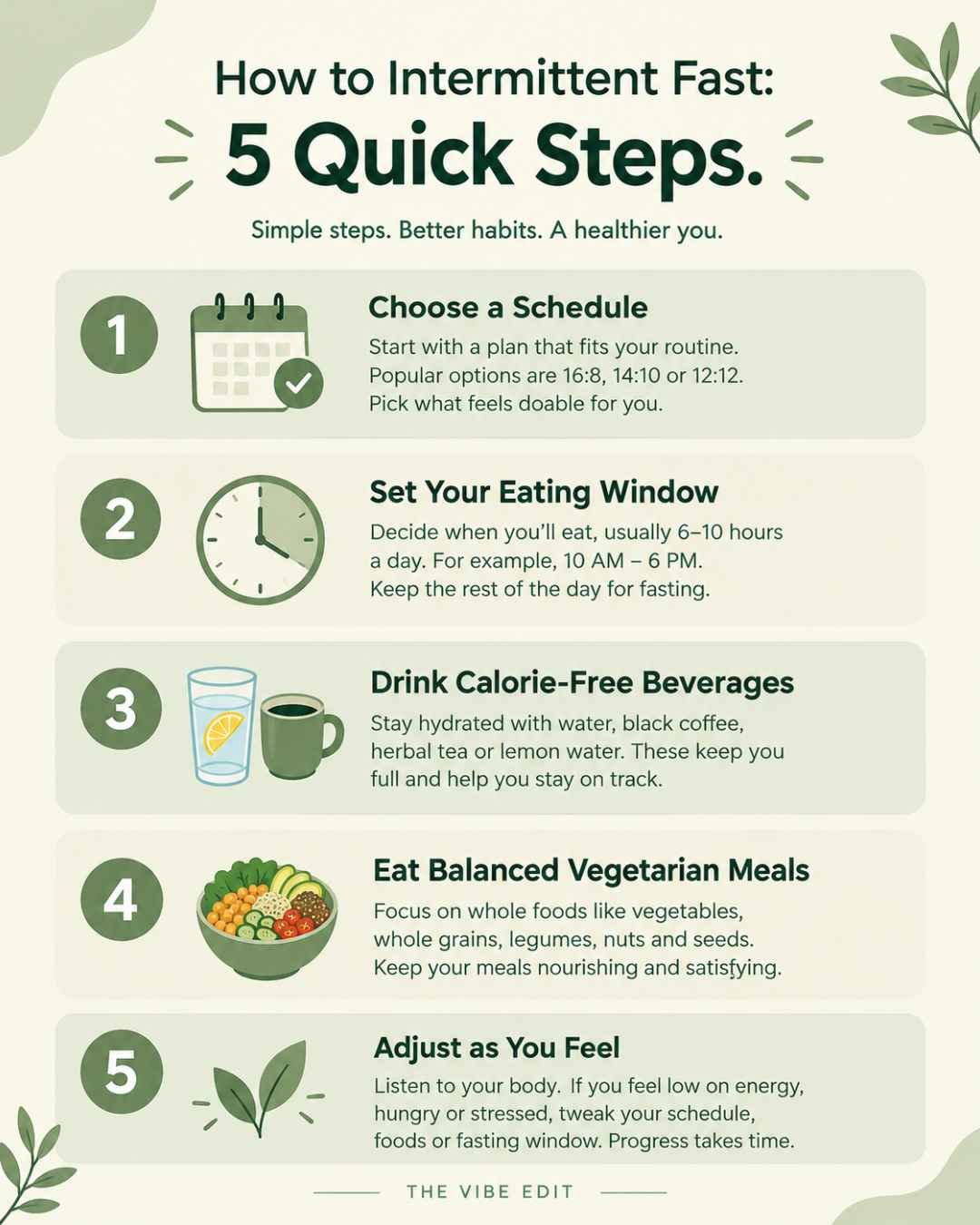 how to intermittent fast